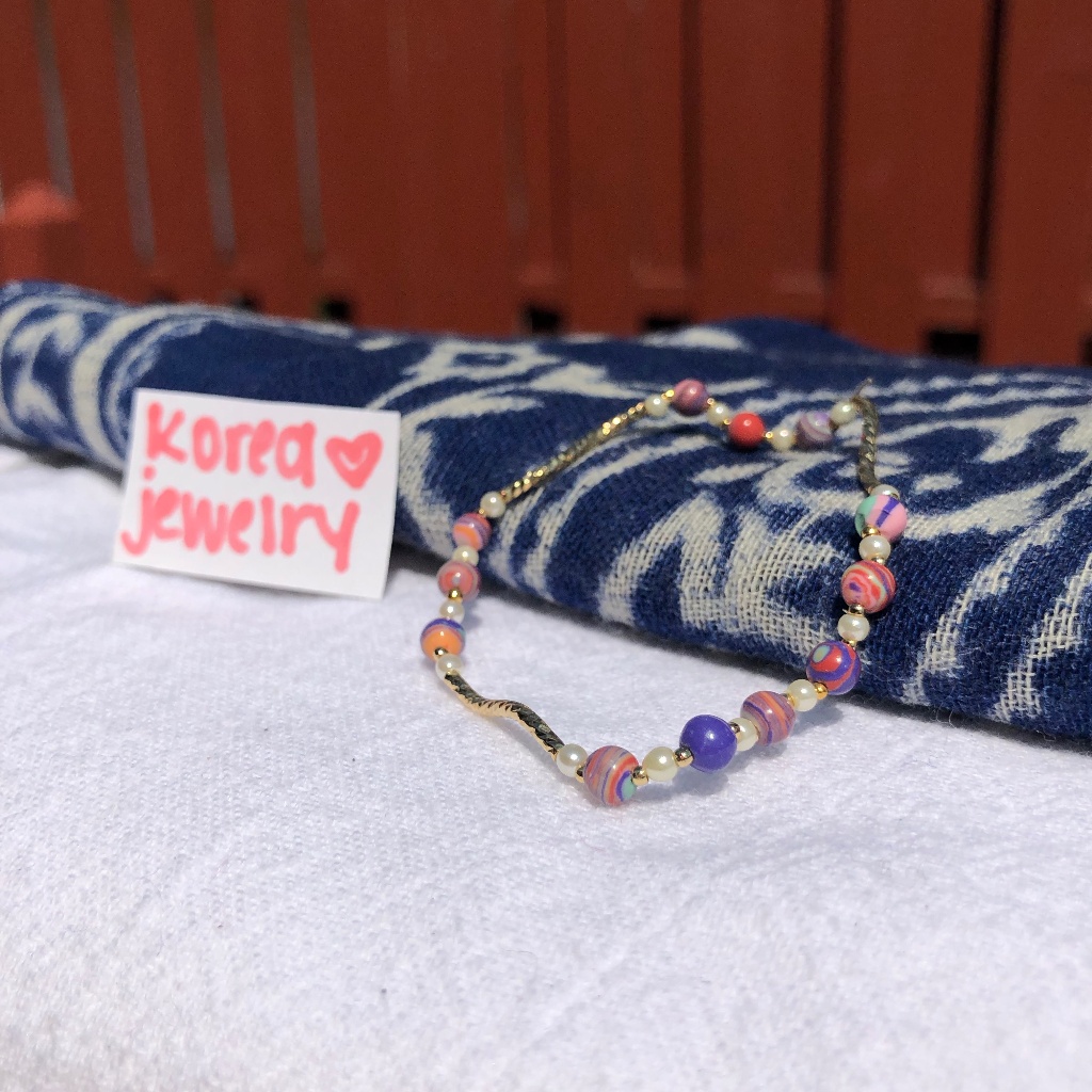 Multicolor Stretchy Stackable Bracelet